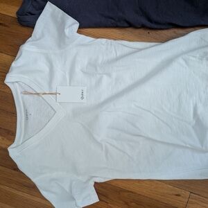 Quince Black And White Shirts